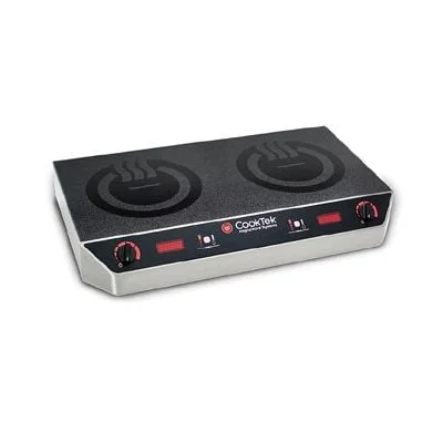 CookTek Heritage Countertop Induction 2 Burner Range 200-240V 7000W