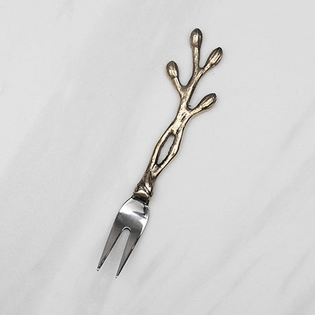 Gilded Steel Bud Fork