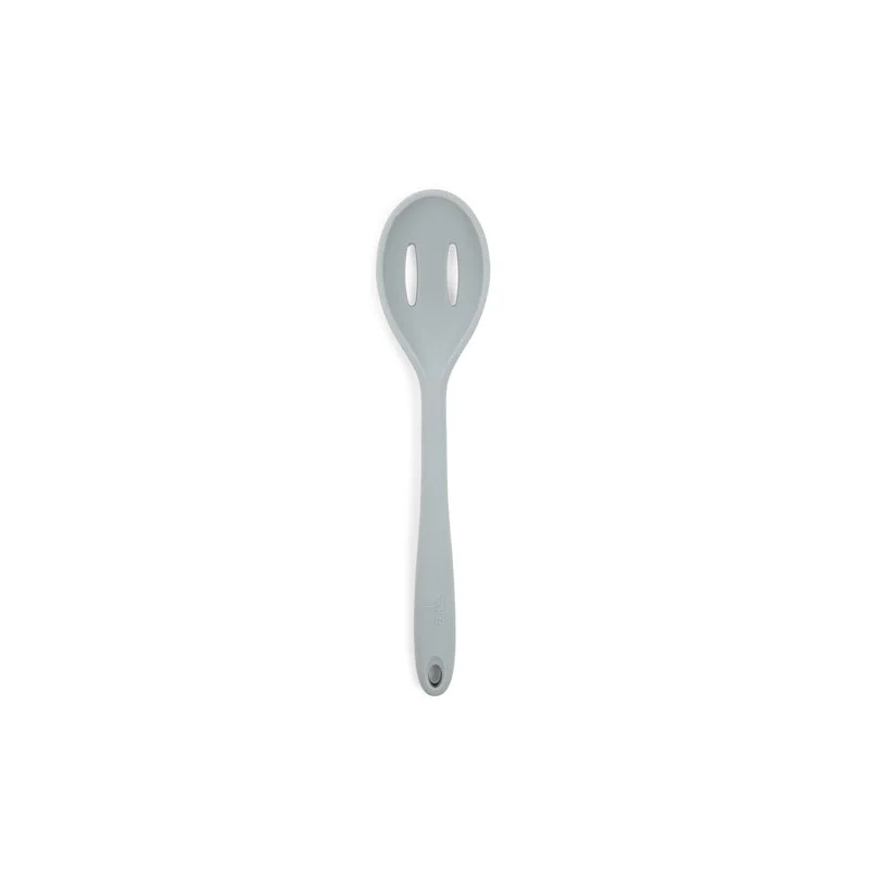 Core Kitchen 3 in. W x 10.2 in. L Gray Silicone Slotted Serving Spoon