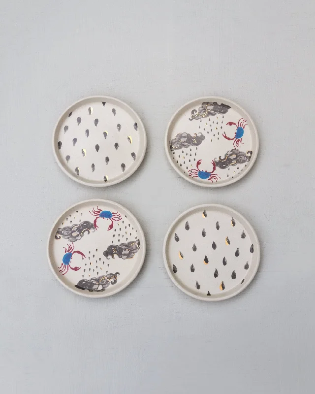 Crab Coaster Set (Set of 4)