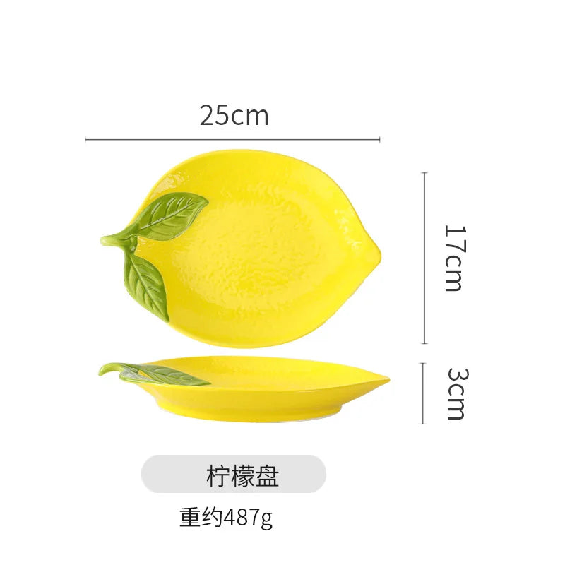 Lemon plate