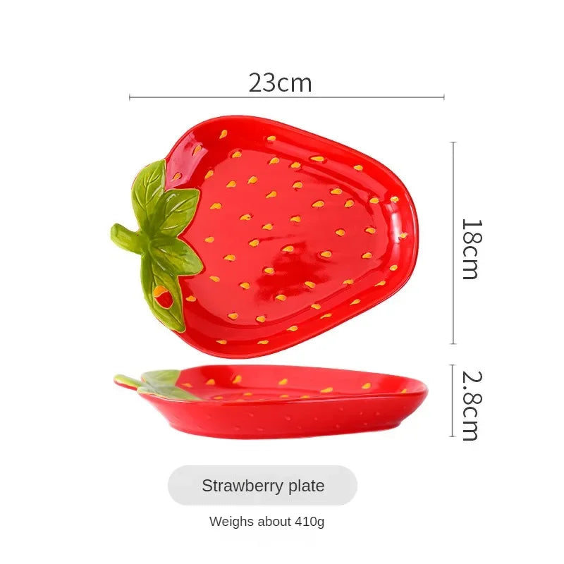 Strawberry plate