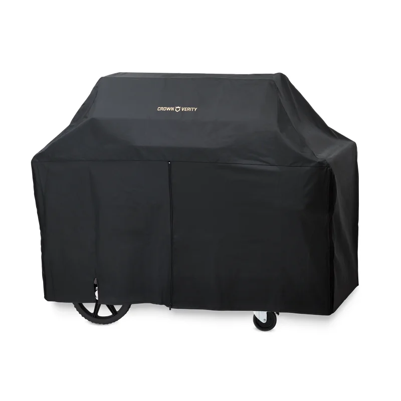 Crown Verity Cover For 30" BBQ / Charbroiler with Roll Dome, Black