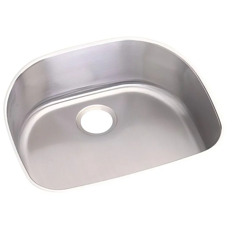 Kitchen Sink Dayton 23.5 x 21 Inch Single Bowl Soft Satin Undermount