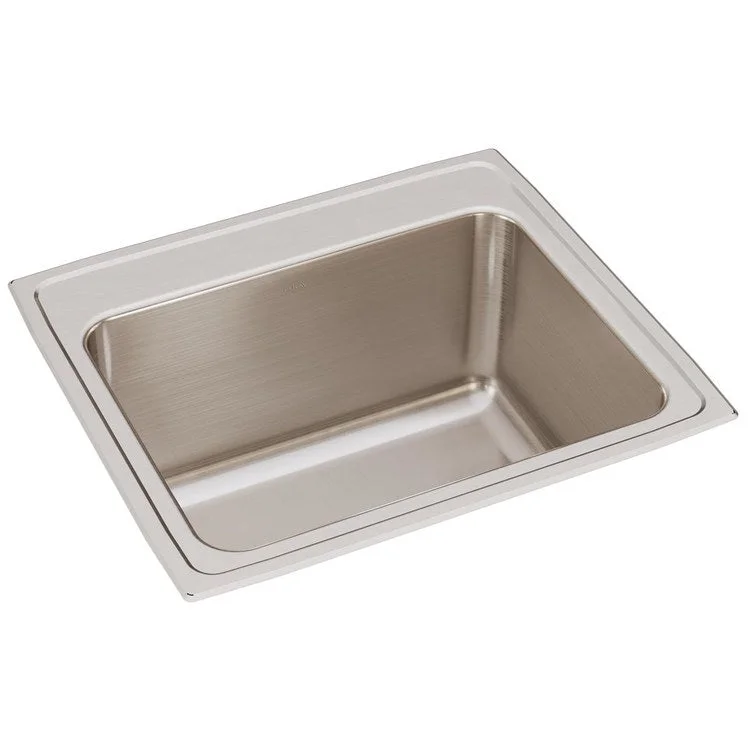 Kitchen Sink Lustertone Classic 25 x 22 Inch Single Bowl Lustrous Satin Drop-In