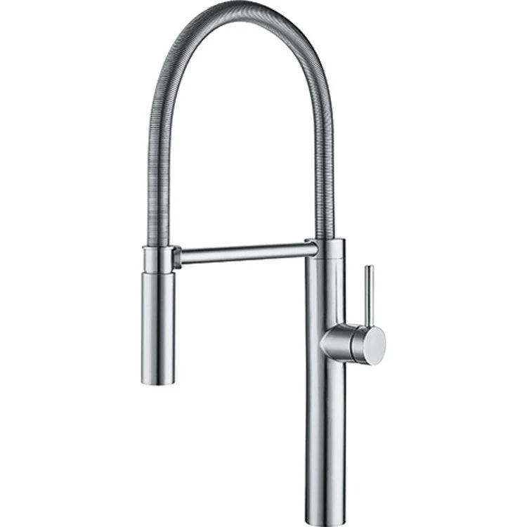 Kitchen Faucet Pescara Semi Pro L 1 Lever Stainless Steel 1.75 Gallons per Minute