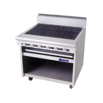 Garland Cuisine Series 36" Countertop Heavy Duty Charbroiler Natural Gas 148,000 BTU