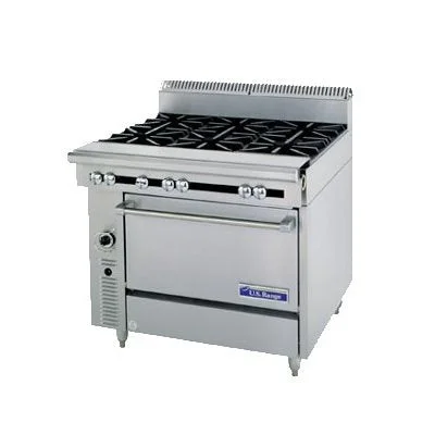 Garland Cuisine Series Heavy Duty 36" Range with 6 Burners & Standard Oven Natural Gas