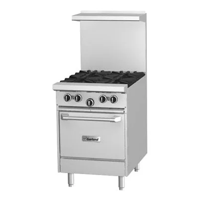 Garland G Starfire 24" Range with 4 Burners & Space Saver Oven Natural Gas 164,000 BTU