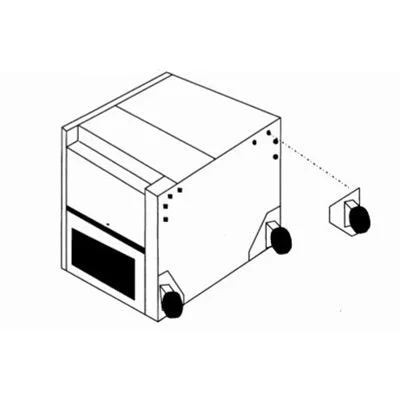 Garland Stacking Kit with Low Profile Caster For MCO, SGM, SUMG Ovens