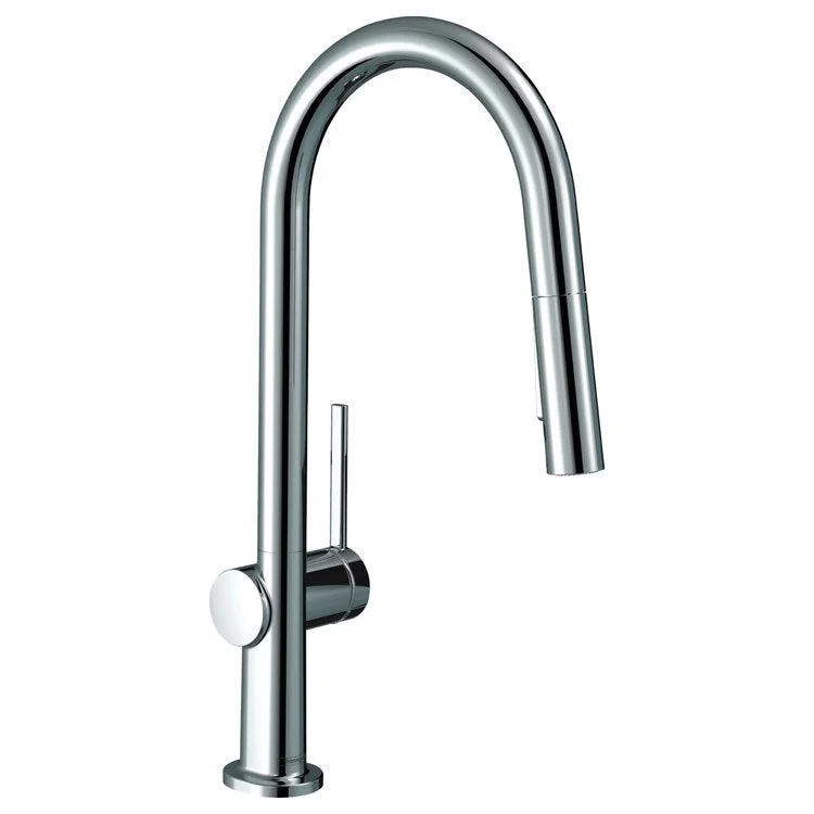 Kitchen Faucet Talis N 1 Lever ADA Chrome Pull Down 2 Function High Arc A-Style 360 Degree Swivel 1.75 Gallons per Minute