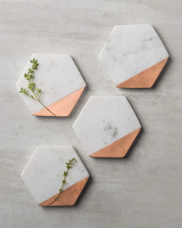 Hexa Coasters (Set Of 4)