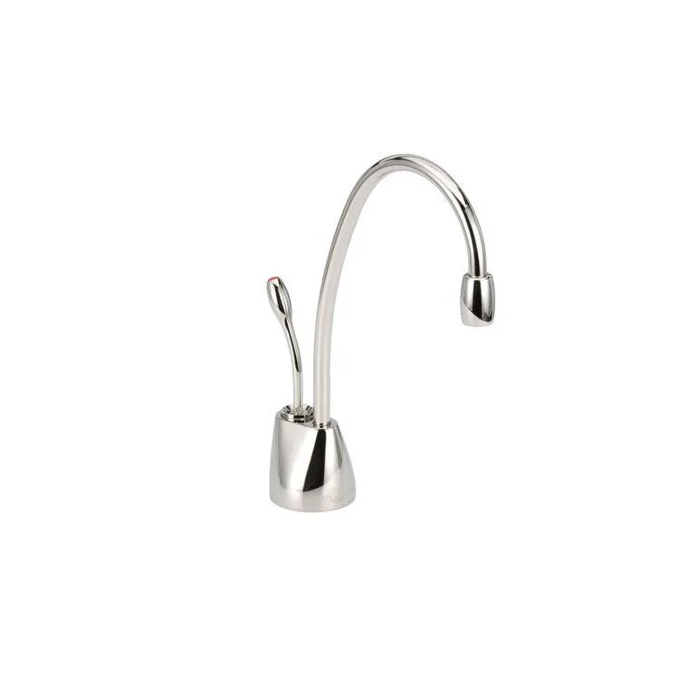 Hot Water Dispenser Indulge Contemporary 1 Lever Swivel Polished Nickel