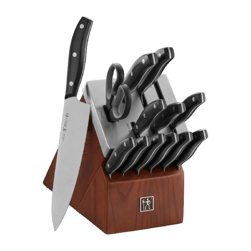 J.A. Henckels International 14pc Definition Self-Sharpening Knife Block Set