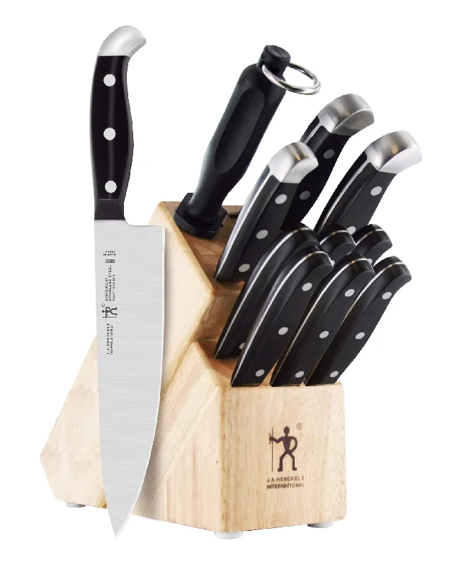 J.A. Henckels International - Statement 12pc Knife Block Set