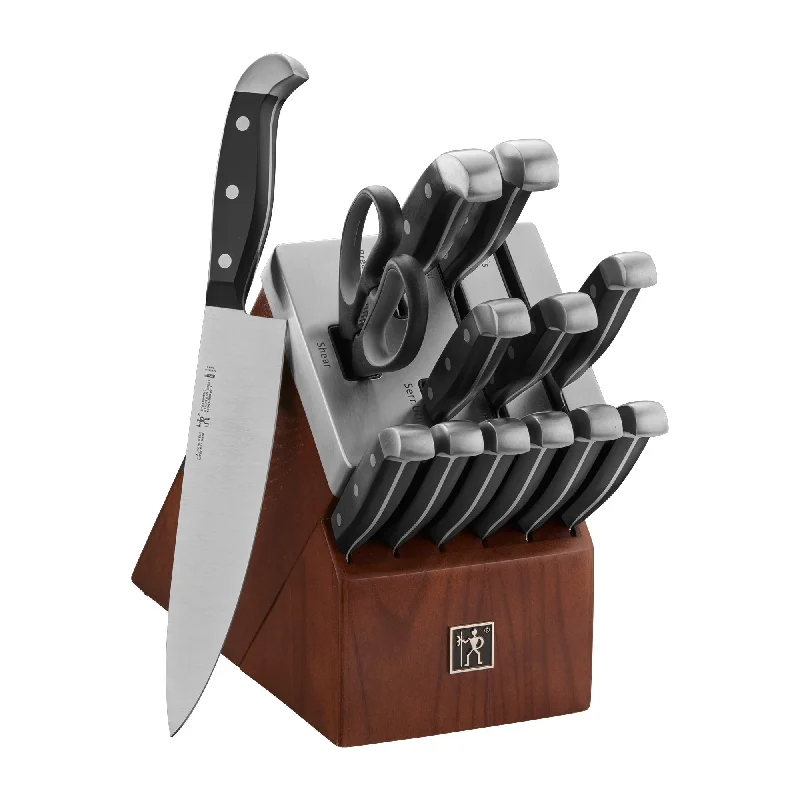 J.A. Henckels International Statement 14pc Self-Sharpening Knife Block Set