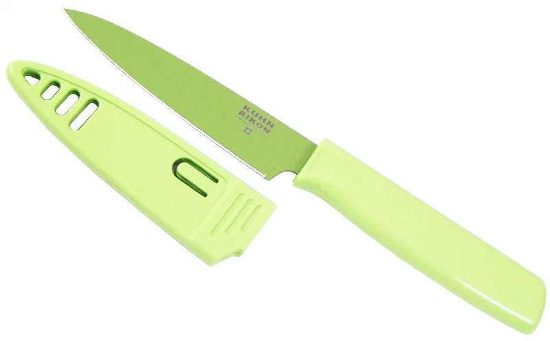 Kuhn Rikon 2812 4 Blade Green Paring Knife