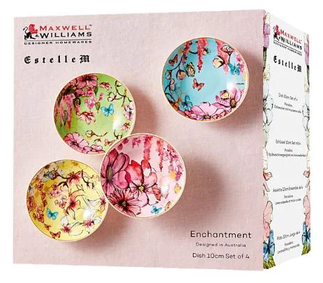 Maxwell & Williams - Estelle Michaelides - Enchantment Dish 10cm Set Of 4