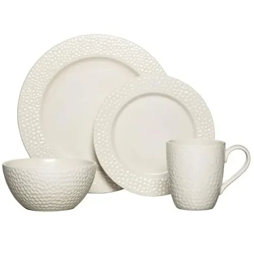 Mikasa Gingko Gourmet Basics Dinnerware Set - 16-piece