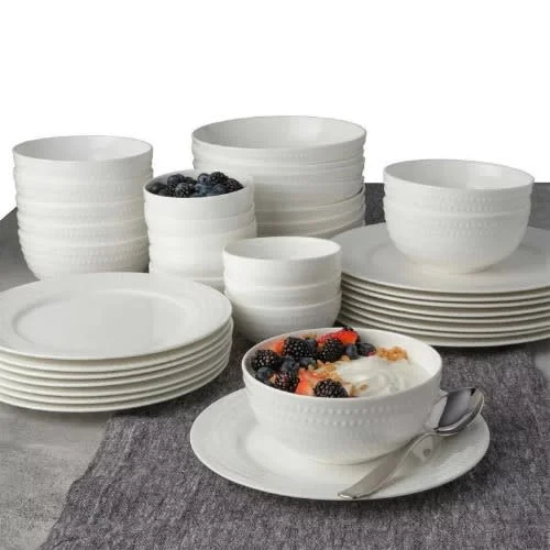 Mikasa Gingko Nellie Bone China Dinnerware Set - 40-piece