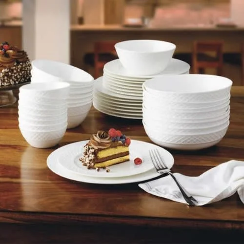 Mikasa Gingko Trellis Bone China Dinnerware Set - 40-Pieces