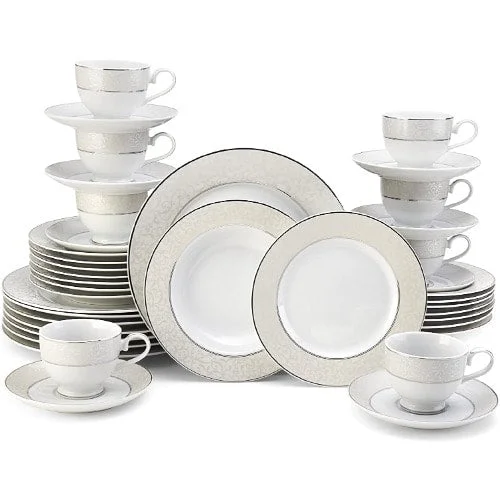 Mikasa Parchment 40-piece Porcelain Dinnerware Set