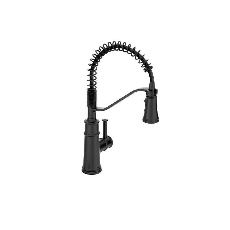 Kitchen Faucet Belfield 1 Lever ADA Matte Black 1.5 Gallons per Minute