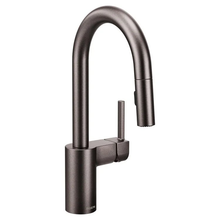 Bar Faucet Align 1 Lever ADA Black/Stainless Steel 1.5 Gallons per Minute