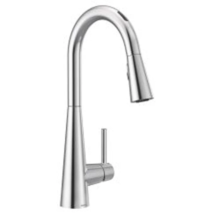 Kitchen Faucet Sleek Smart 1 Lever ADA Chrome Pull Down