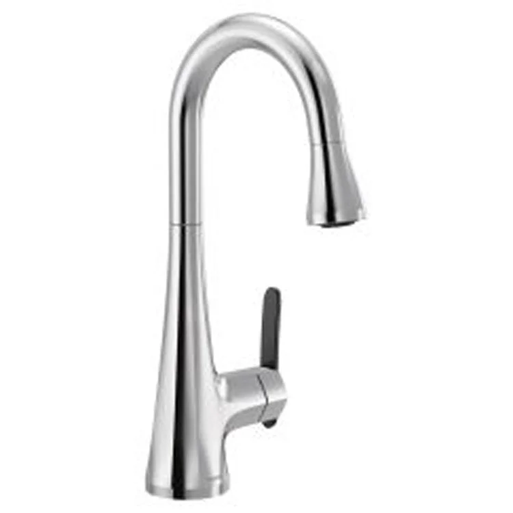 Bar Faucet Sinema 1 Lever ADA Chrome Pull Down 1.5 Gallons per Minute