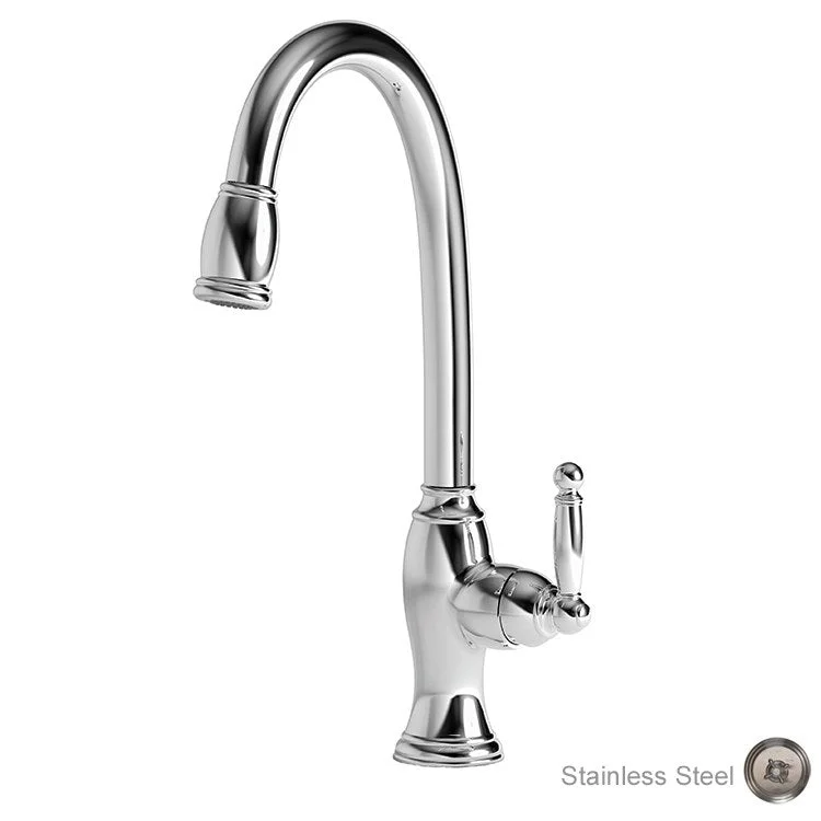 Nadya Single Handle Pull Down Kitchen Faucet