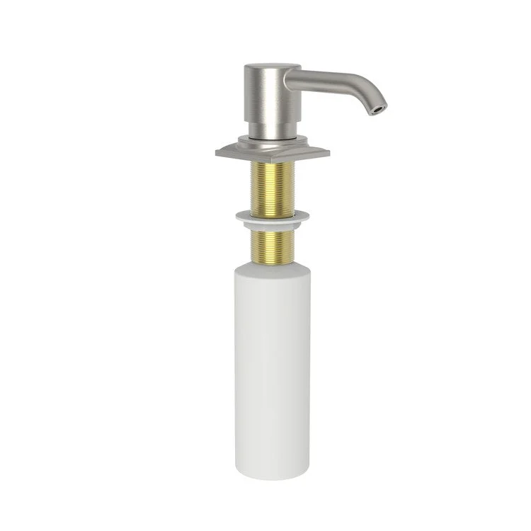 Soap Dispenser Adams Satin Nickel PVD Deck Mount Brass Pump