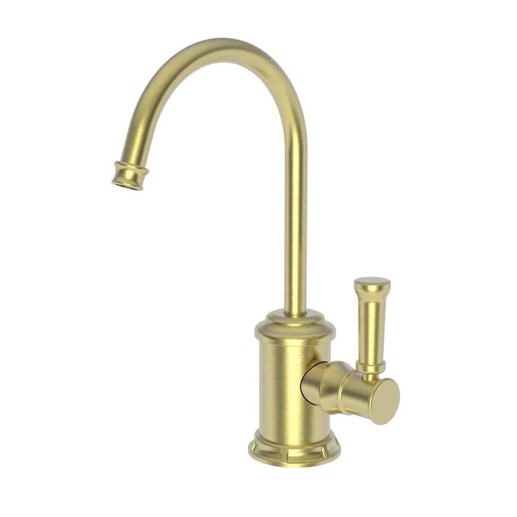 Cold Water Dispenser Gavin 1 Lever ADA Gooseneck Satin Brass PVD