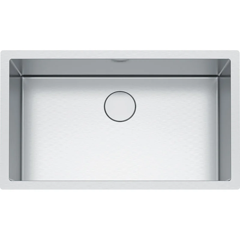 Professional 2 32.5" Stainless Steel Single Basin Undermount Kitchen Sink - 10" Depth