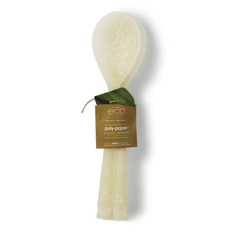 Architec EcoSmart White Poly-Paper Serving Spoons