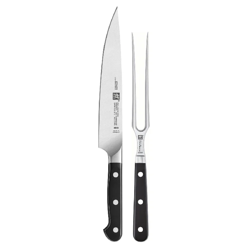 Zwilling J.A. Henckels - Zwilling Pro 2pc Carving Knife & Fork Set