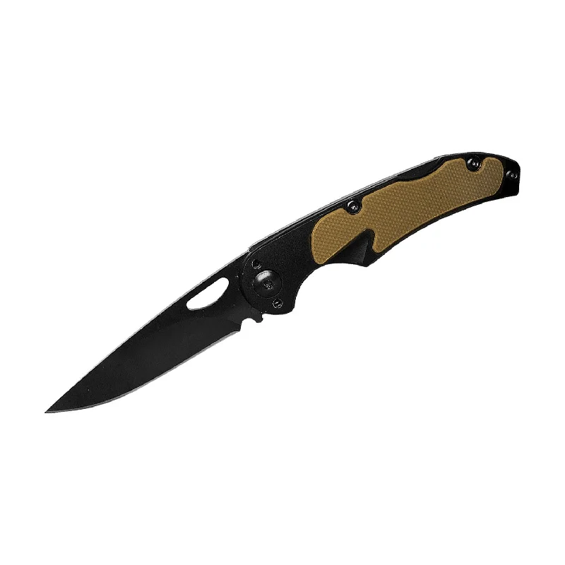 ABKT Mark II Lockback Pocket Knife, Tan