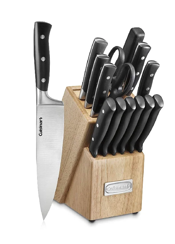 Cuisinart 15pc Triple Rivet Cutlery Block Set