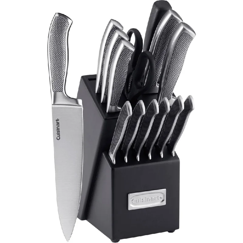 Cuisinart - Classic Collection 15-Piece Cutlery Set - Black