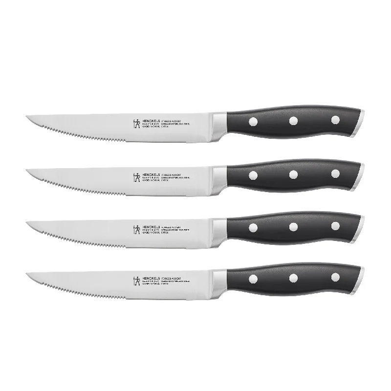 J.A. Henckels International Forged Accent 4pc Steak Knife Set