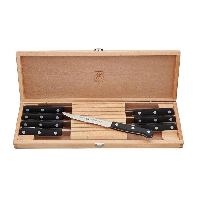 Zwilling J.A. Henckels 8pc Twin Gourmet Steak Set in Presentation Box