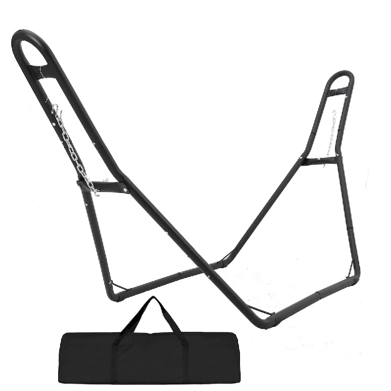 Universal Heavy-Duty Steel Hammock Stand, 110 * 35 * 45in for 2 People