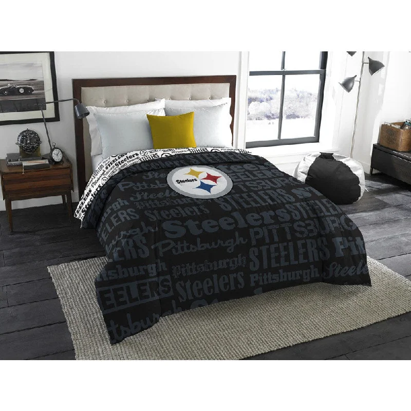 The Northwest Company Official NFL Pittsburgh Steelers Anthem Full Comforter